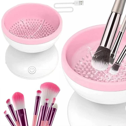 Nettoyeur Électrique de Pinceaux de Maquillage - منظف فرش المكياج الكهربائي