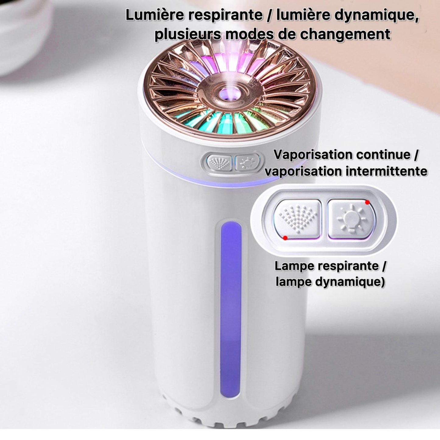 Humidificateur d’air aromatique portable  - مرطب هواء عطري محمول