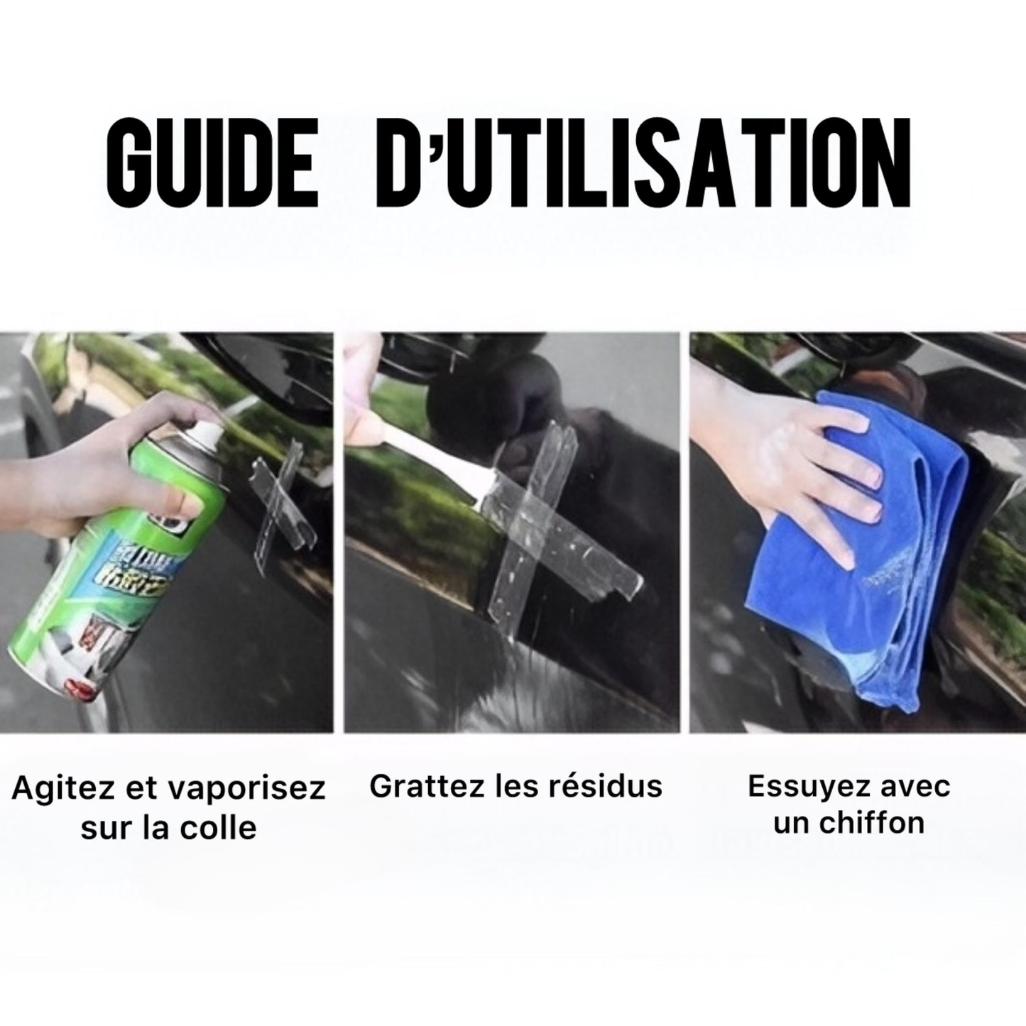 Spray Détacheur d’Autocollants - رشاش إزالة الملصقات