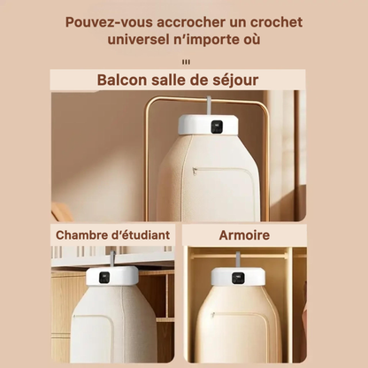 Séchoir à linge à repasser de vêtements - جهاز تجفيف وكي الملابس