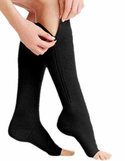 Chaussettes de compression à fermeture éclair - جوارب الضغط بسحاب