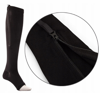 Chaussettes de compression à fermeture éclair - جوارب الضغط بسحاب