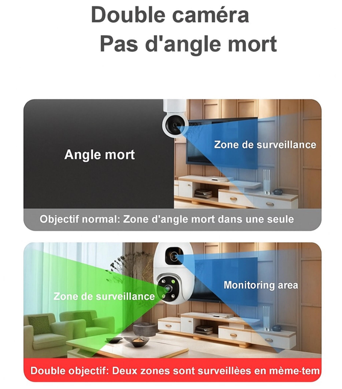 Caméra 4K Surveillance - كاميرا الأمان المنزلية
