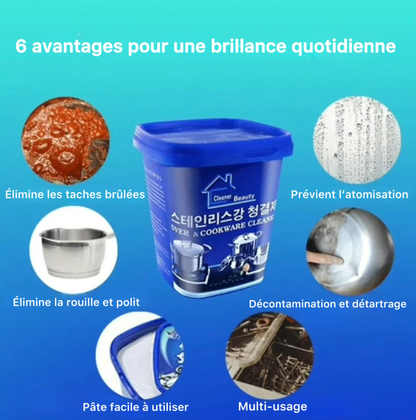 Crème nettoyante inox - كريم تنظيف الأواني