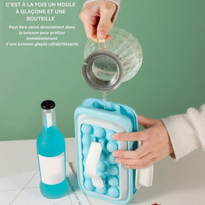 Bouteille et Moule à Glaçons