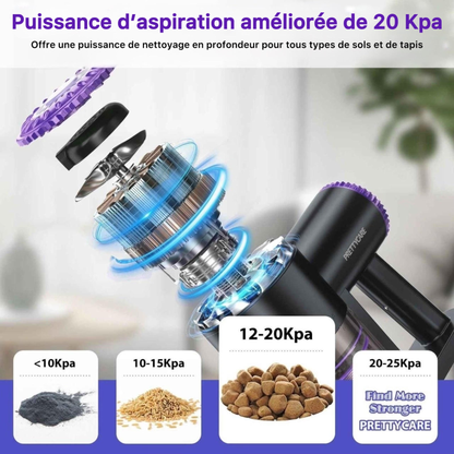 Aspirateur balai sans fil - مكنسة لاسلكية ذكية