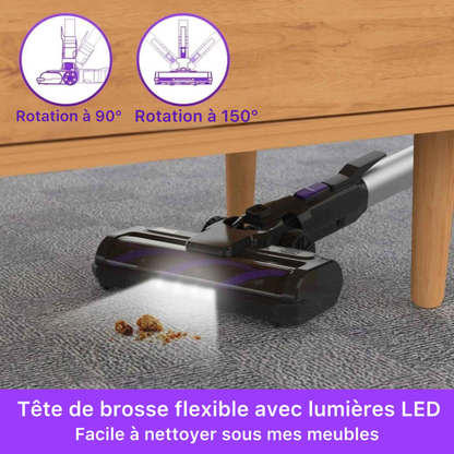 Aspirateur balai sans fil - مكنسة لاسلكية ذكية