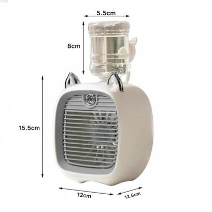 Ventilateur à brumisation - مروحة مع رش الماء