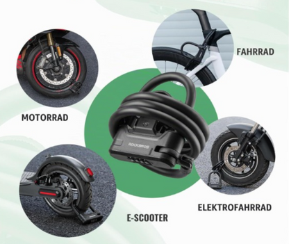 Antivol ROCKBROS pour trottinette électrique حماية بلا مفتاح